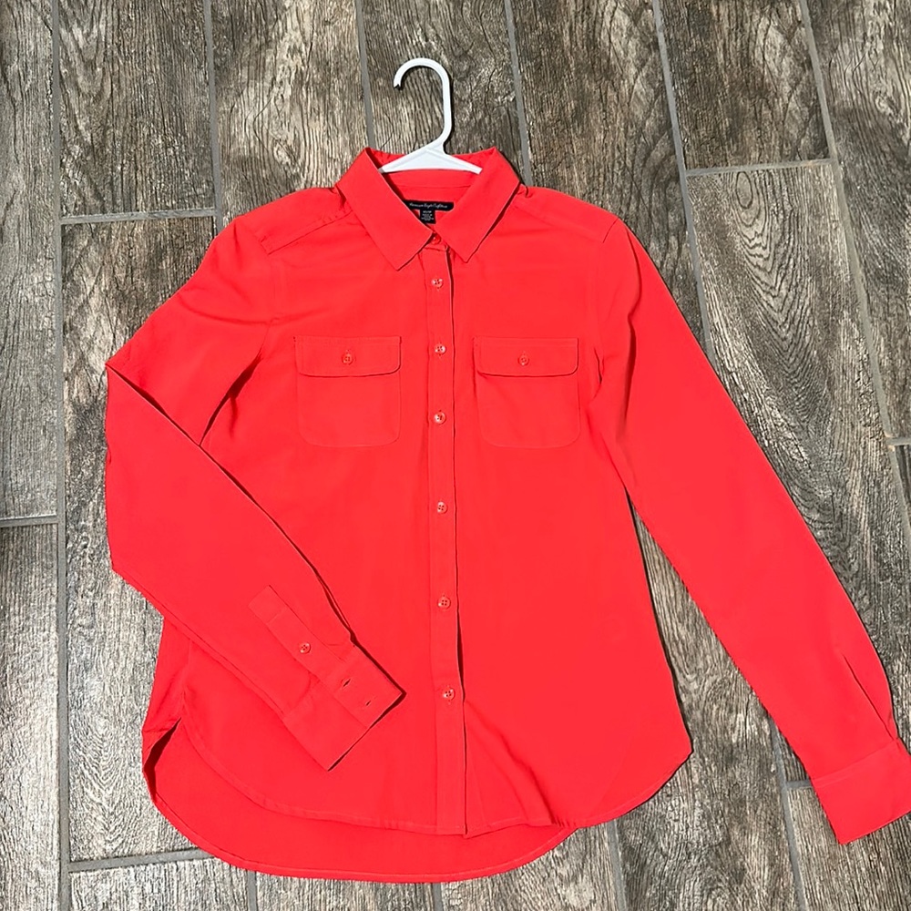 American Eagle XS button down blouse